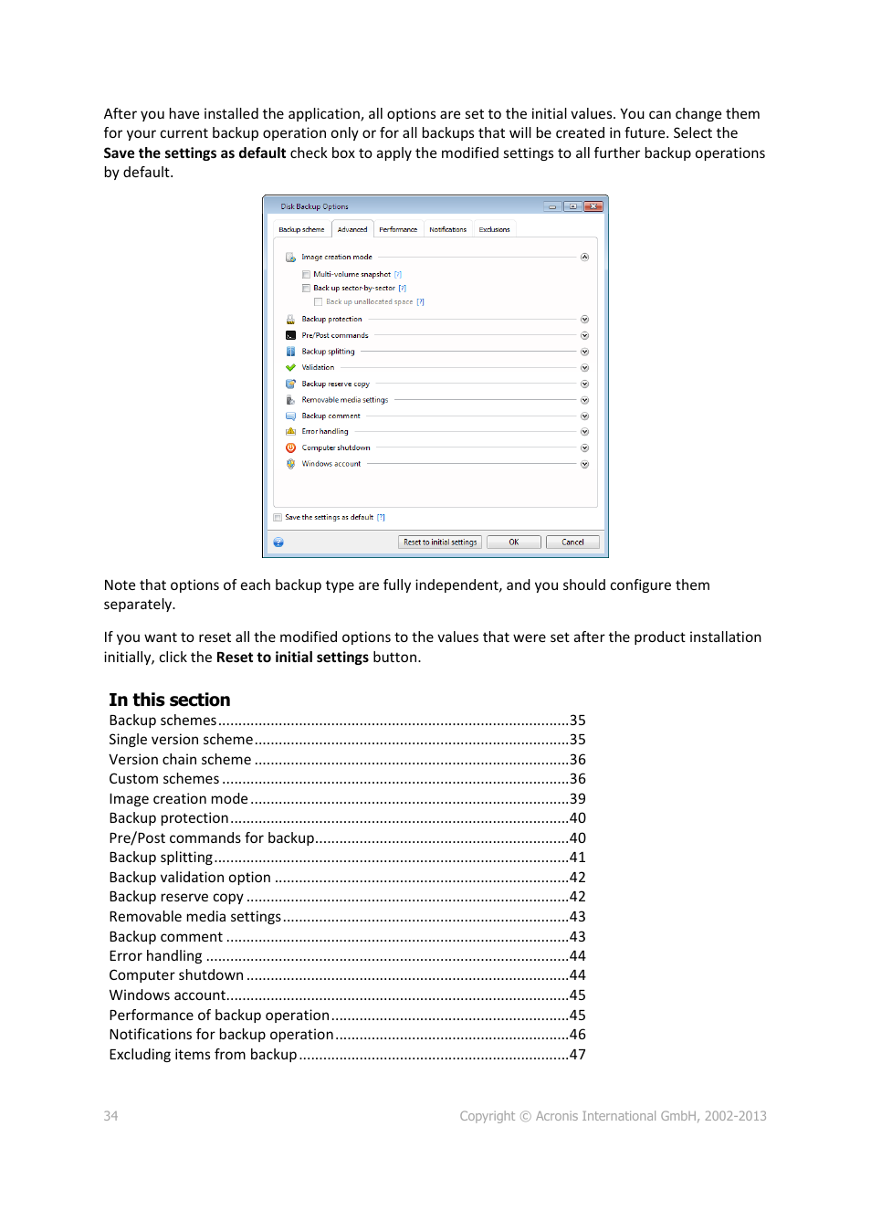 Acronis Server Cloud Backup - User Guide User Manual | Page 34 / 142