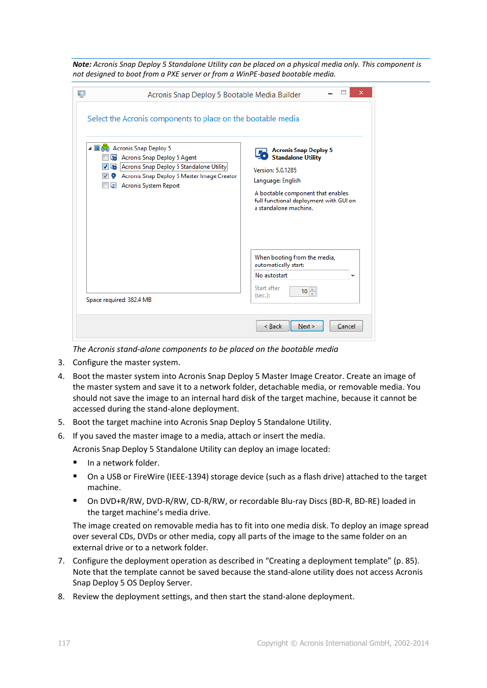 Acronis Snap Deploy 5 - User Guide User Manual | Page 117 / 146