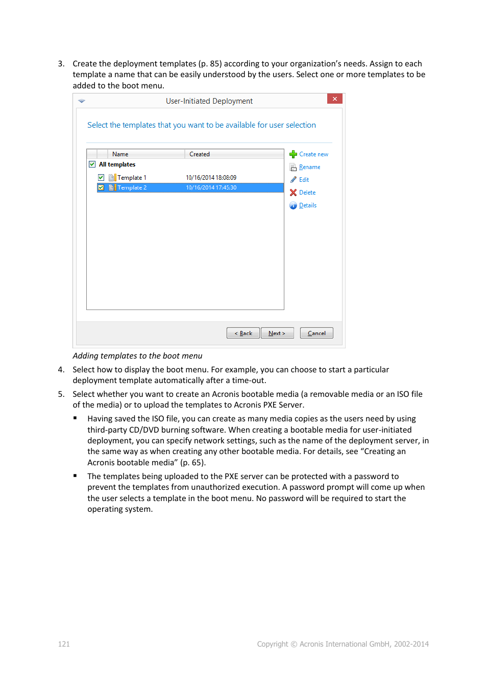 Acronis Snap Deploy 5 - User Guide User Manual | Page 121 / 146