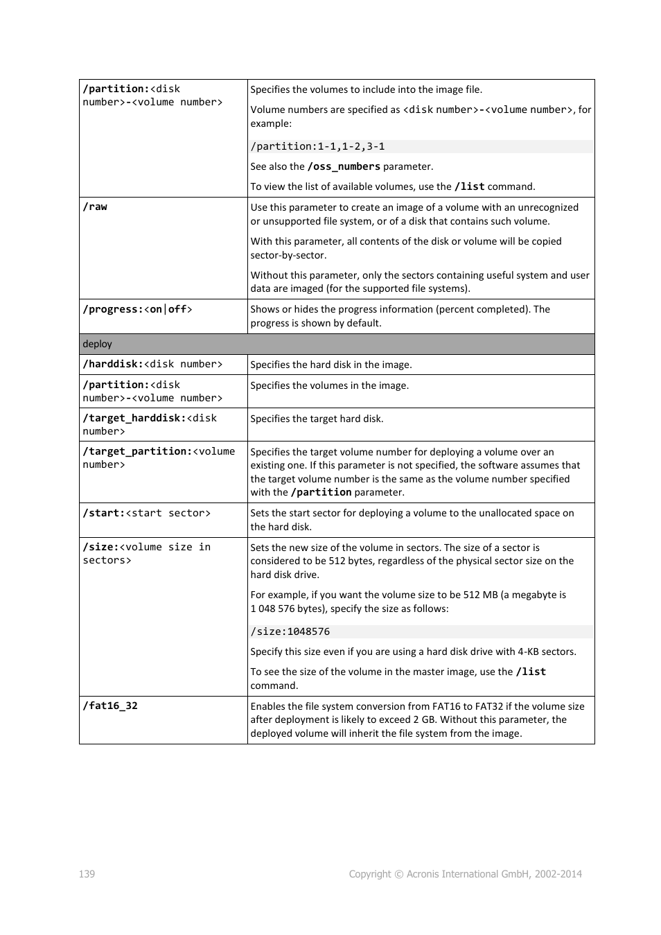 Acronis Snap Deploy 5 - User Guide User Manual | Page 139 / 146