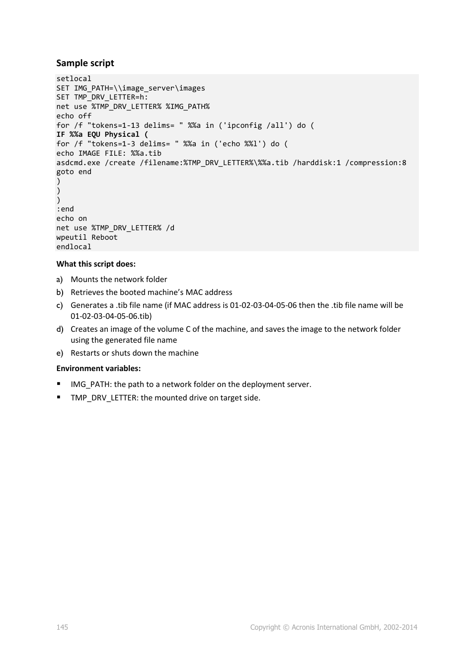 Acronis Snap Deploy 5 - User Guide User Manual | Page 145 / 146