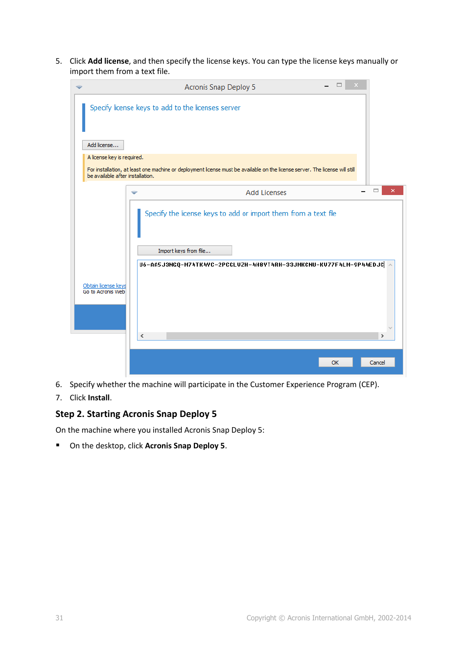 Acronis Snap Deploy 5 - User Guide User Manual | Page 31 / 146