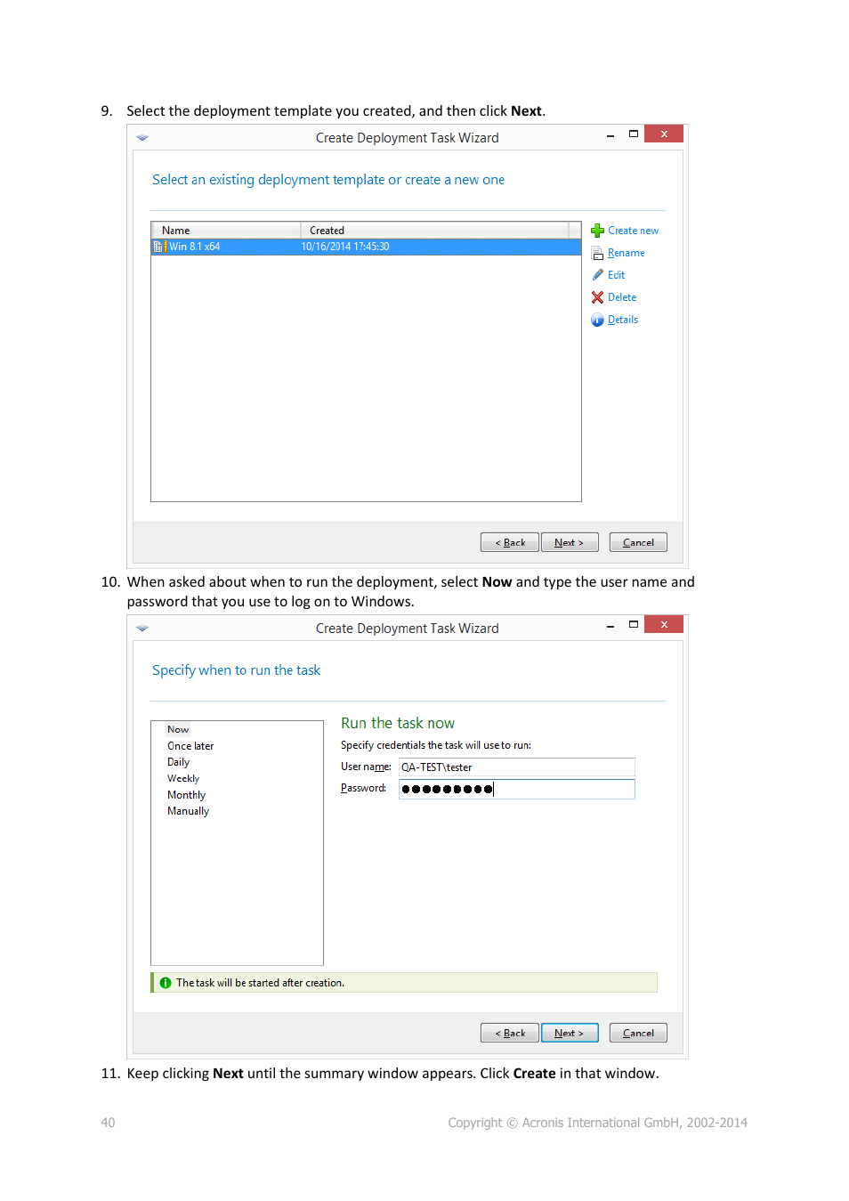 Acronis Snap Deploy 5 - User Guide User Manual | Page 40 / 146