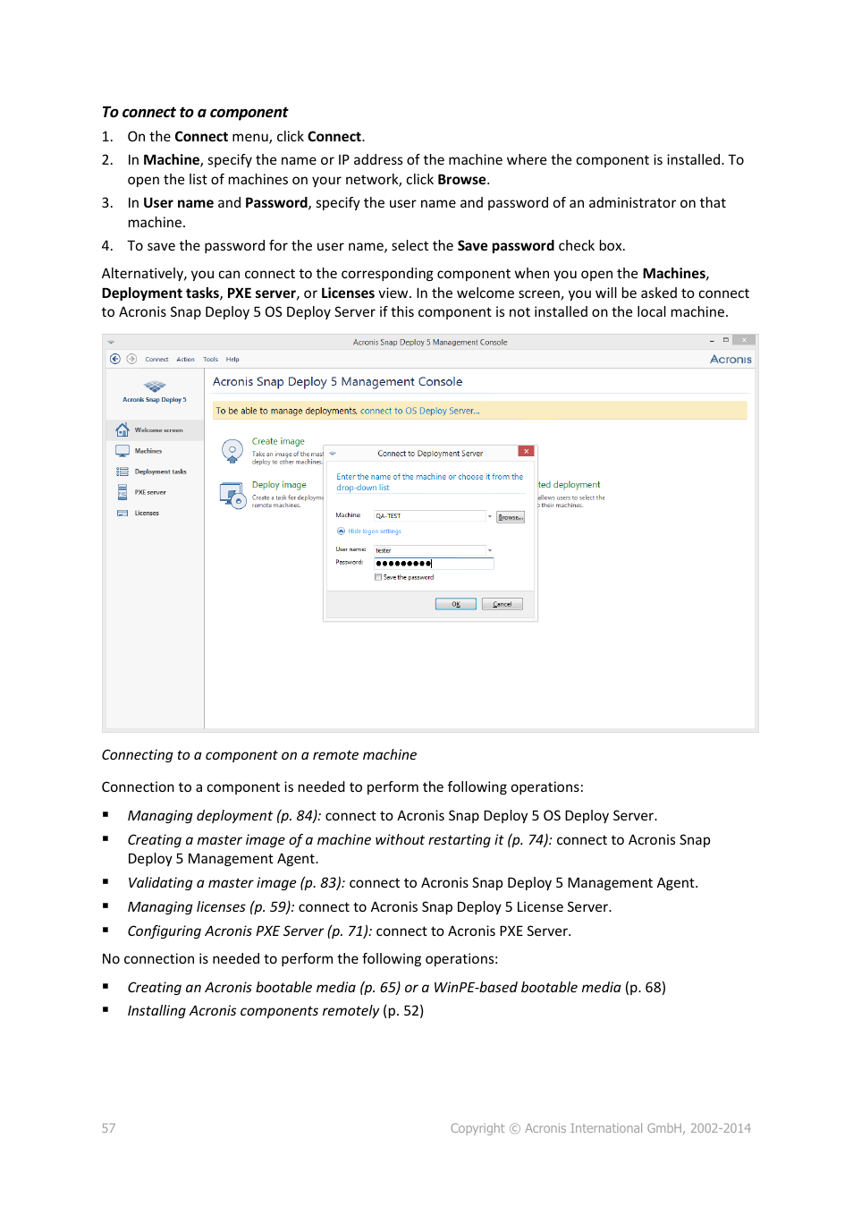 Acronis Snap Deploy 5 - User Guide User Manual | Page 57 / 146