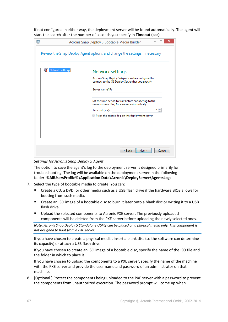 Acronis Snap Deploy 5 - User Guide User Manual | Page 67 / 146