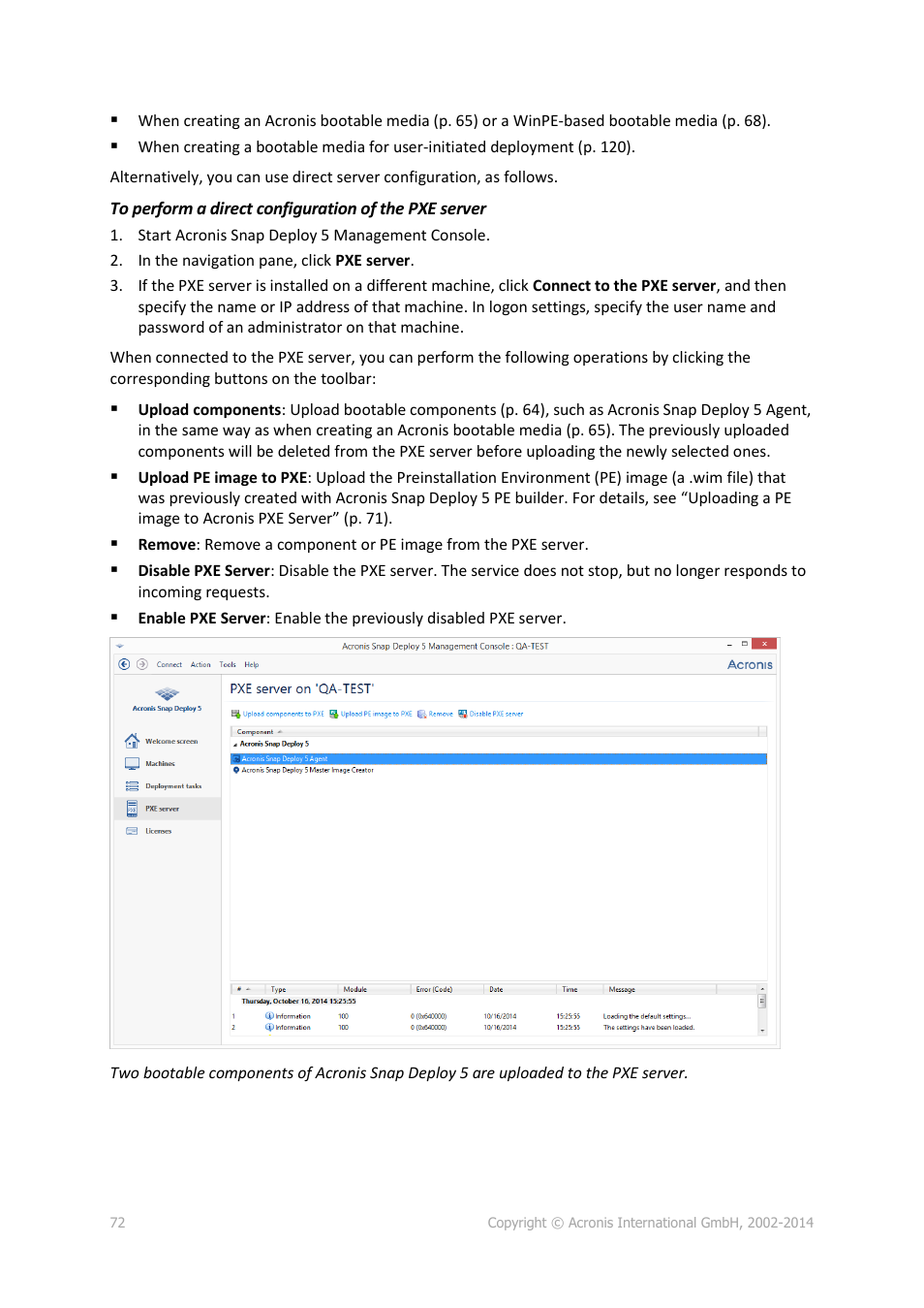 Acronis Snap Deploy 5 - User Guide User Manual | Page 72 / 146