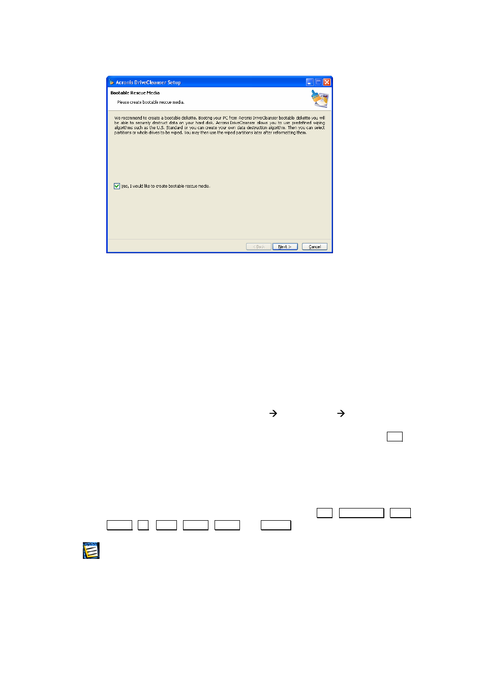 Repairing/upgrading acronis drivecleanser, Removing the software, User interface | Epairing, Pgrading, Cronis, Rive, Leanser, Emoving the software, Ser interface | Acronis Drive Cleanser 6.0 - User Guide User Manual | Page 10 / 31