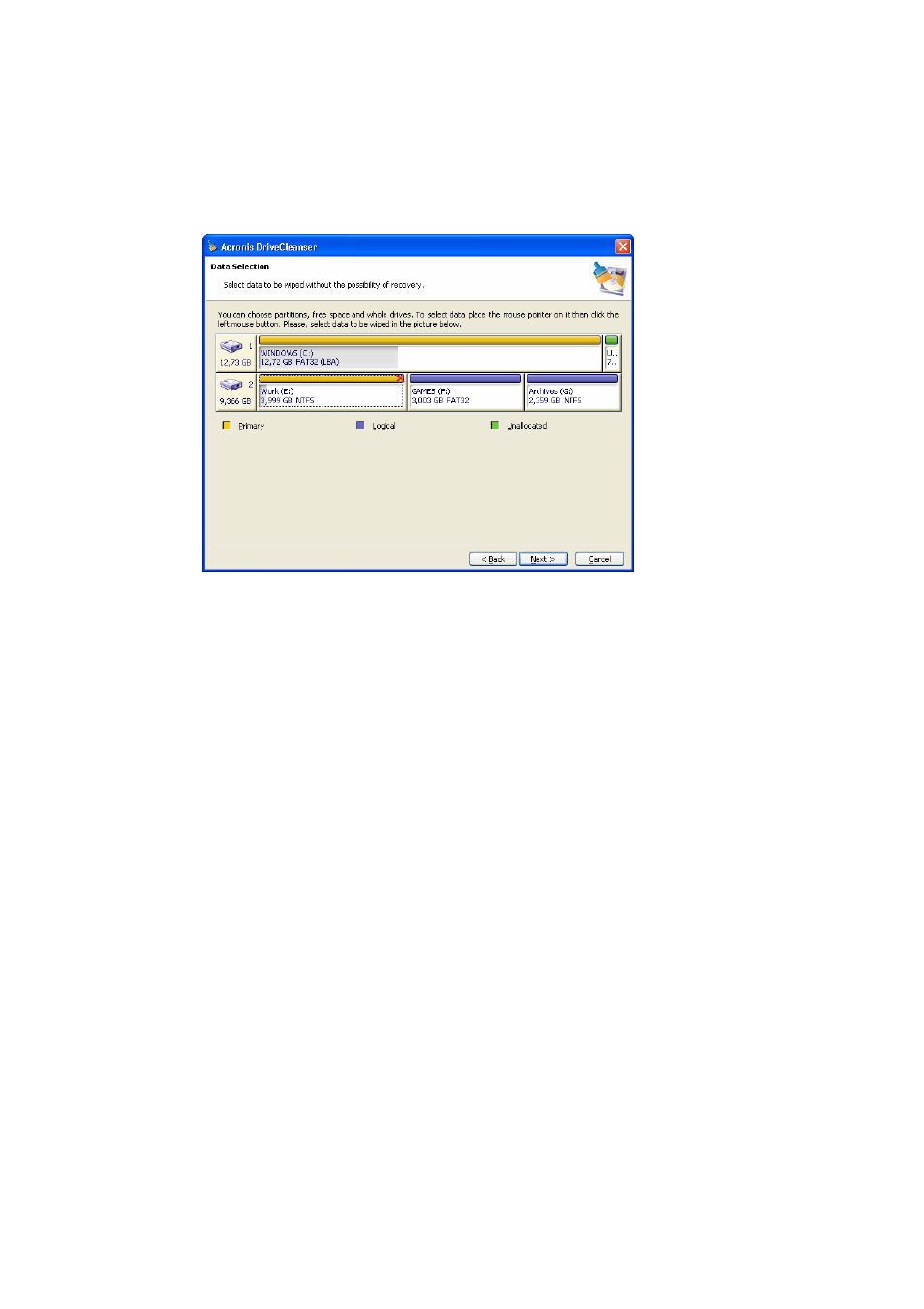 Acronis Drive Cleanser 6.0 - User Guide User Manual | Page 13 / 31