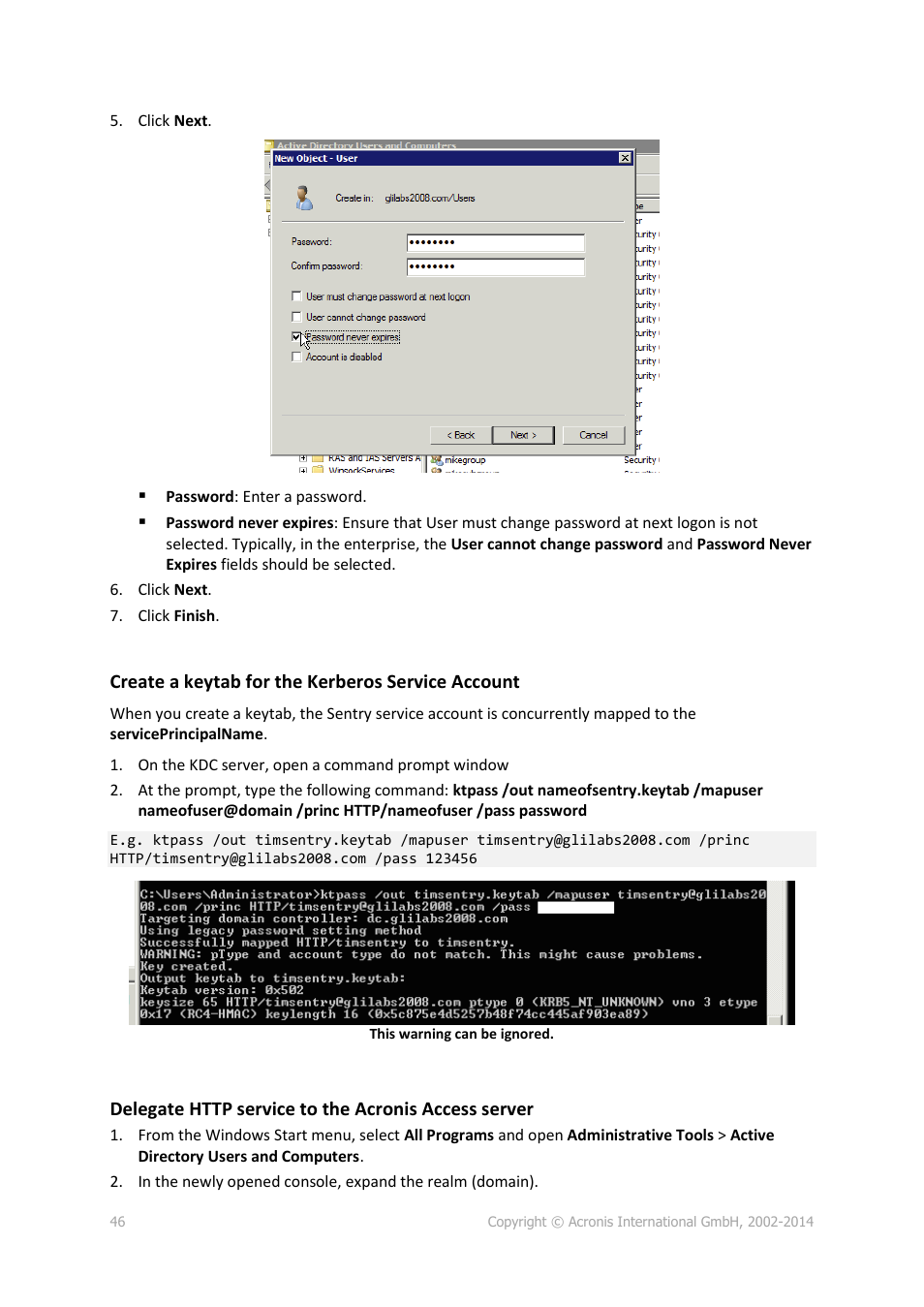 Acronis Access Advanced - User Guide User Manual | Page 46 / 97