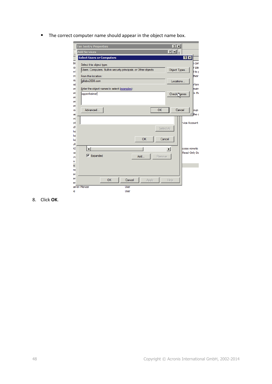 Acronis Access Advanced - User Guide User Manual | Page 48 / 97