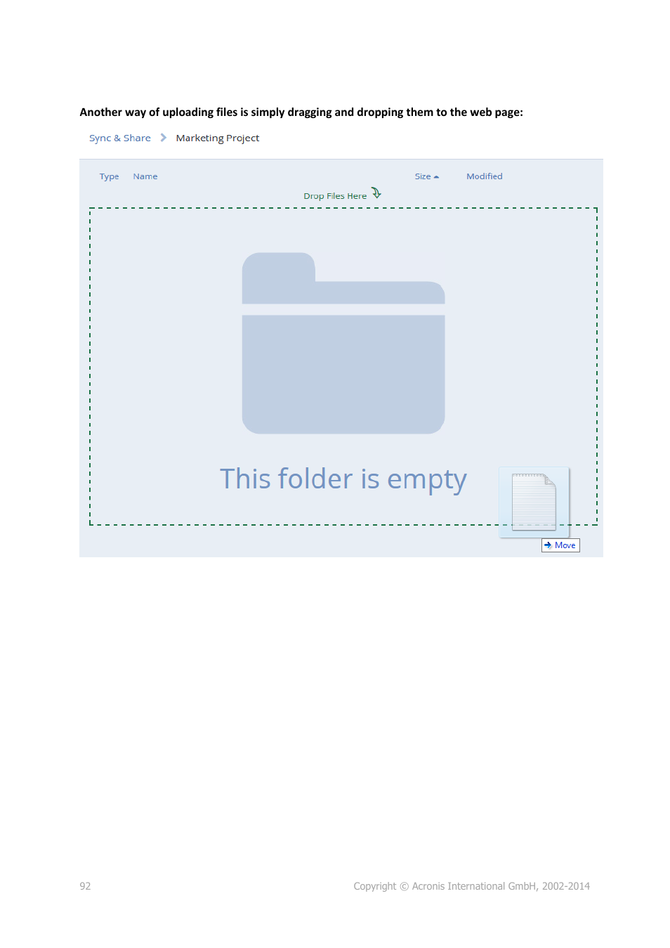 Acronis Access Advanced - User Guide User Manual | Page 92 / 97