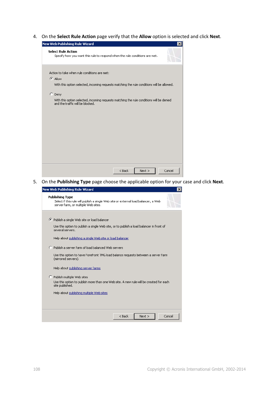 Acronis Access Advanced - Administrator's Guide User Manual | Page 108 / 259