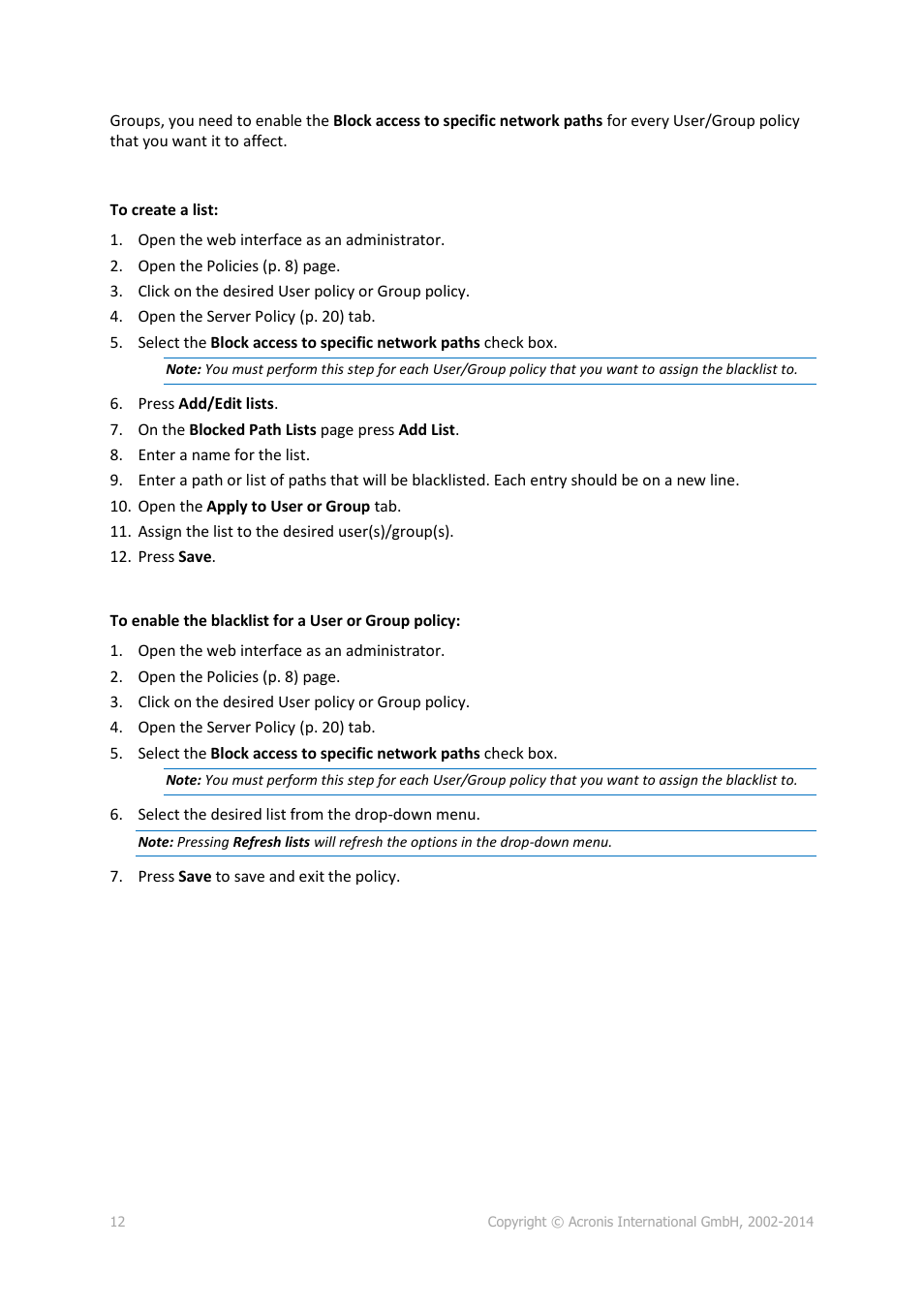 Acronis Access Advanced - Administrator's Guide User Manual | Page 12 / 259