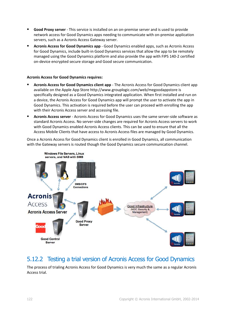 Acronis Access Advanced - Administrator's Guide User Manual | Page 122 / 259