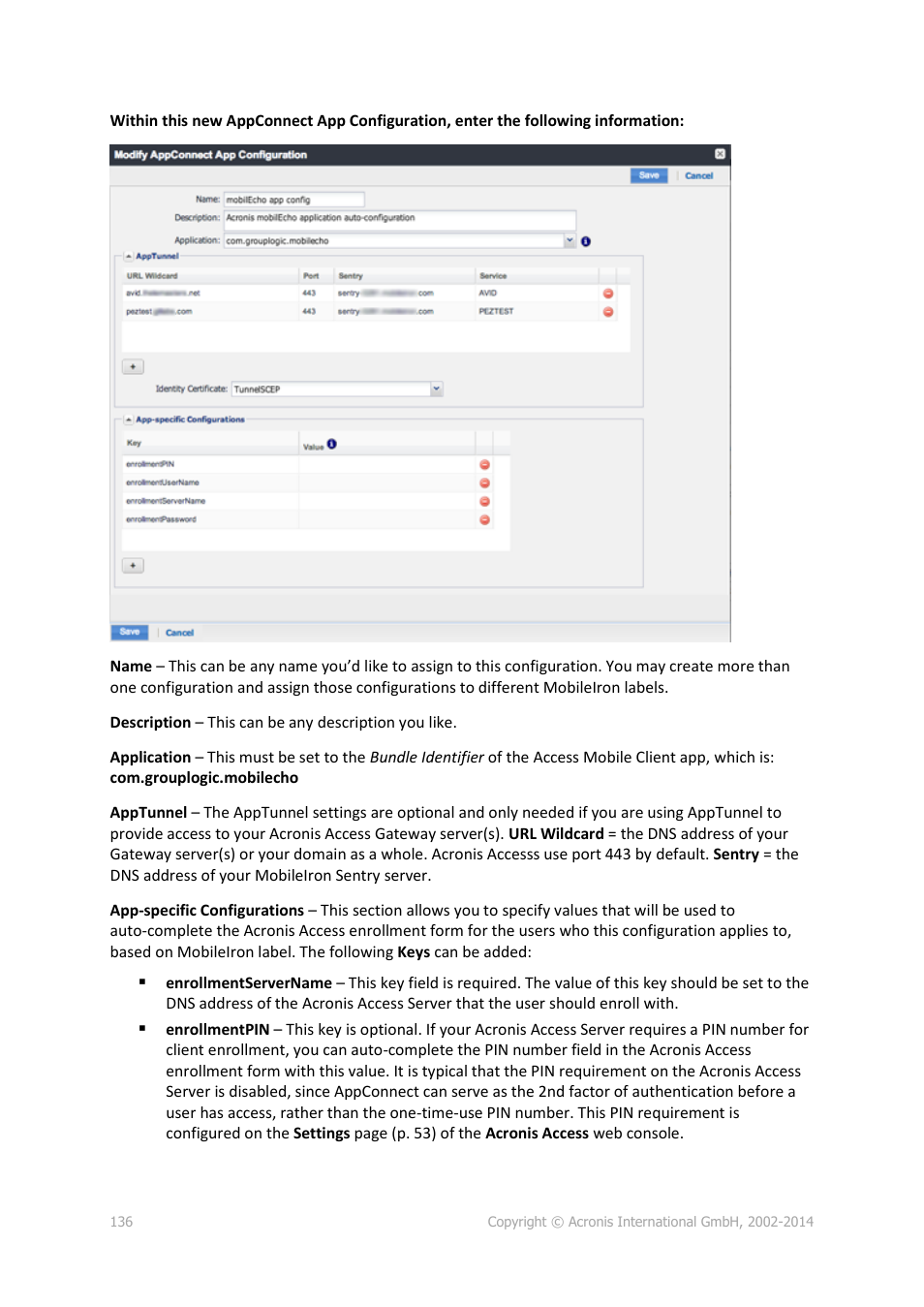 Acronis Access Advanced - Administrator's Guide User Manual | Page 136 / 259