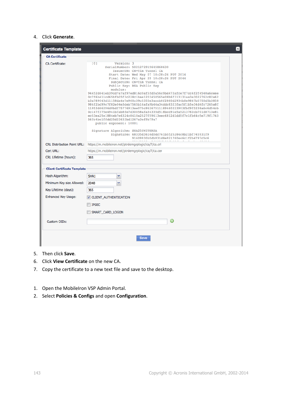 Acronis Access Advanced - Administrator's Guide User Manual | Page 143 / 259