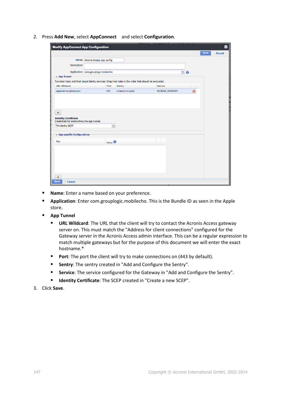 Acronis Access Advanced - Administrator's Guide User Manual | Page 147 / 259