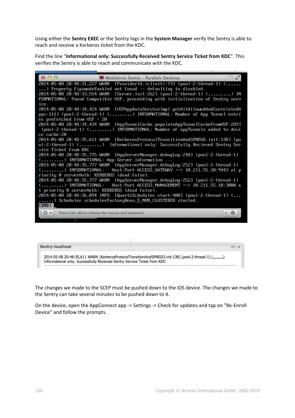 Acronis Access Advanced - Administrator's Guide User Manual | Page 160 / 259
