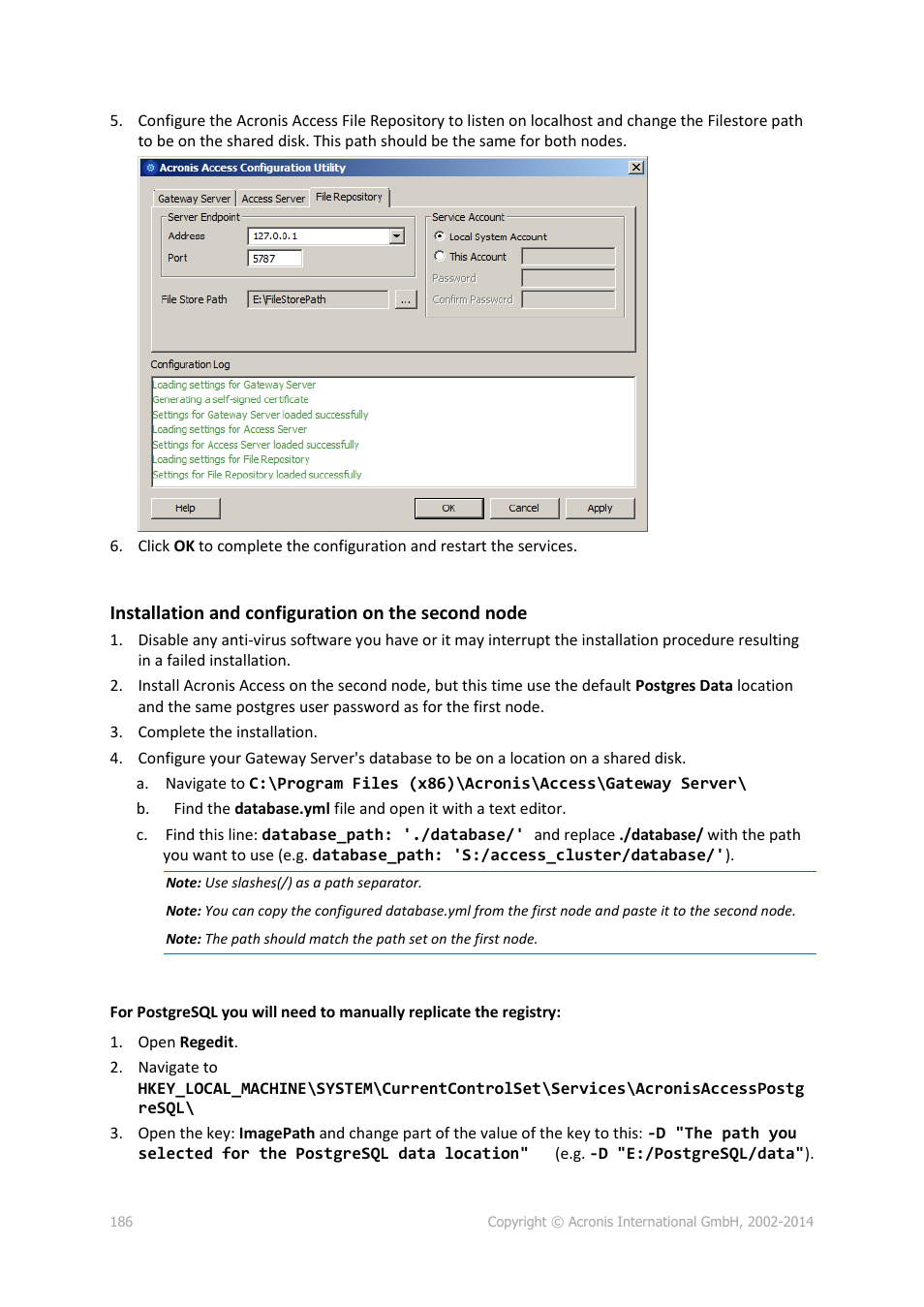 Acronis Access Advanced - Administrator's Guide User Manual | Page 186 / 259