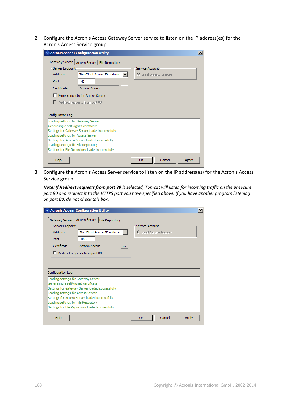 Acronis Access Advanced - Administrator's Guide User Manual | Page 188 / 259