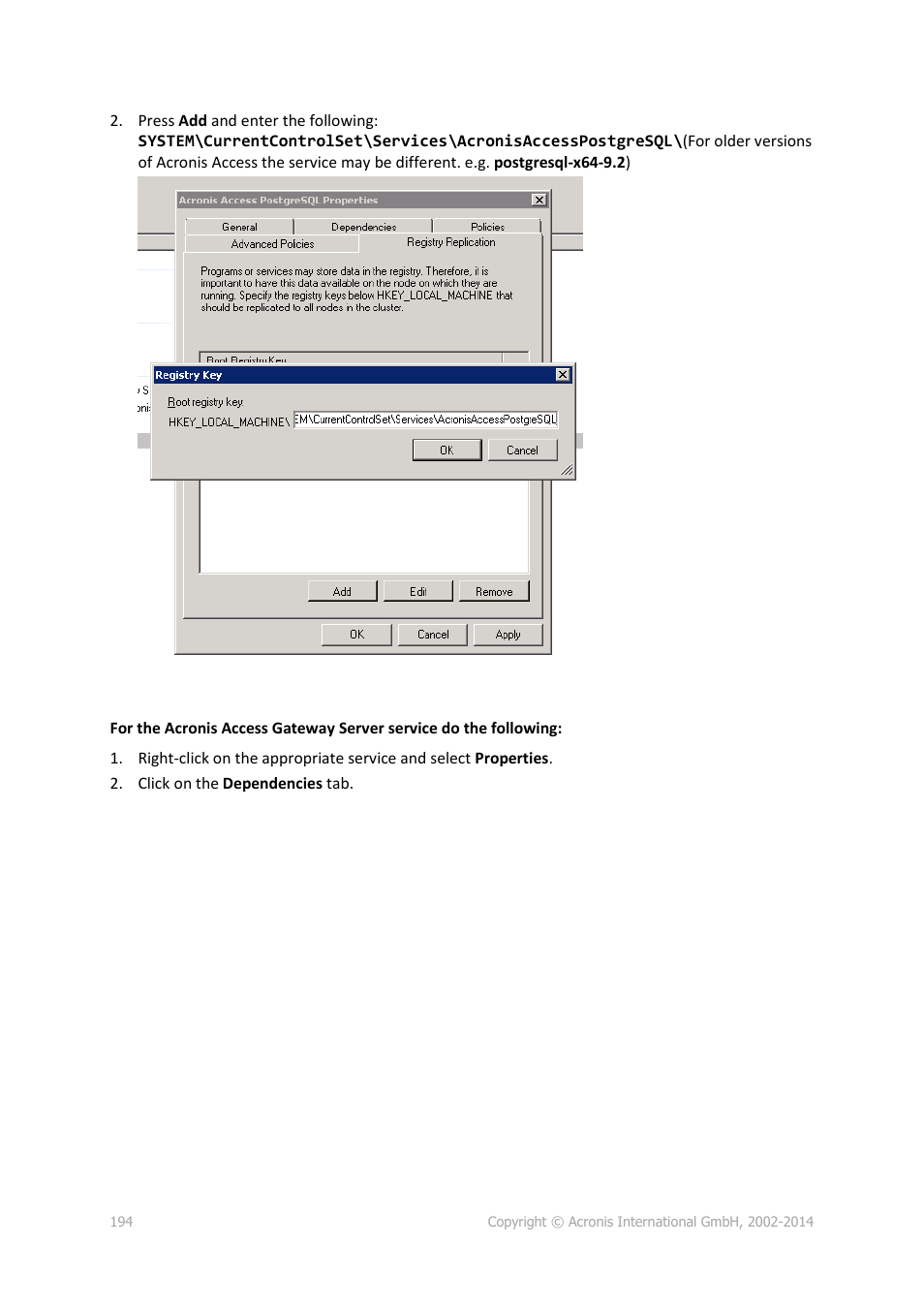 Acronis Access Advanced - Administrator's Guide User Manual | Page 194 / 259