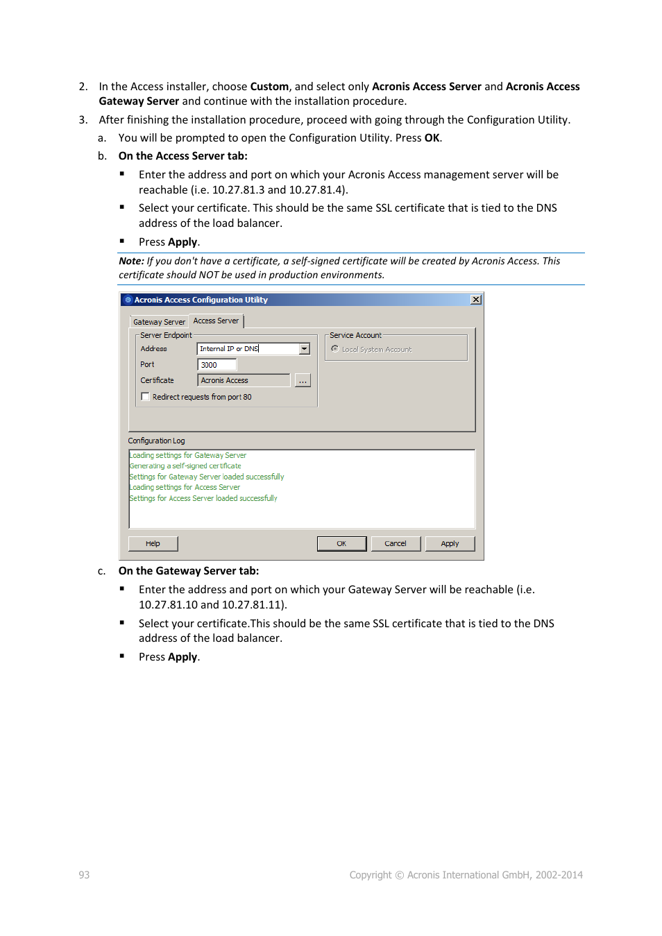 Acronis Access Advanced - Administrator's Guide User Manual | Page 93 / 259