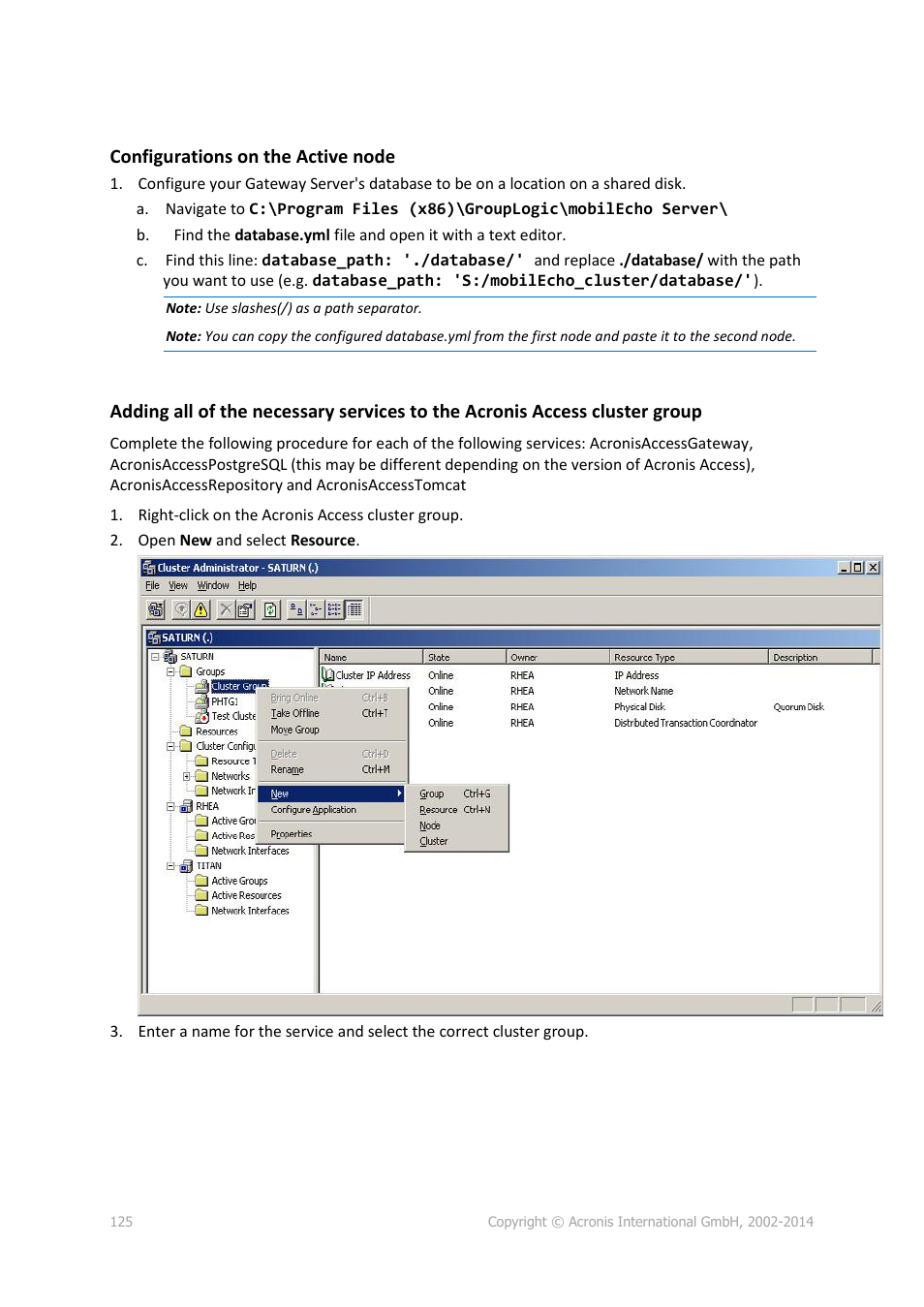 Acronis Access Advanced - Installation Guide User Manual | Page 125 / 180