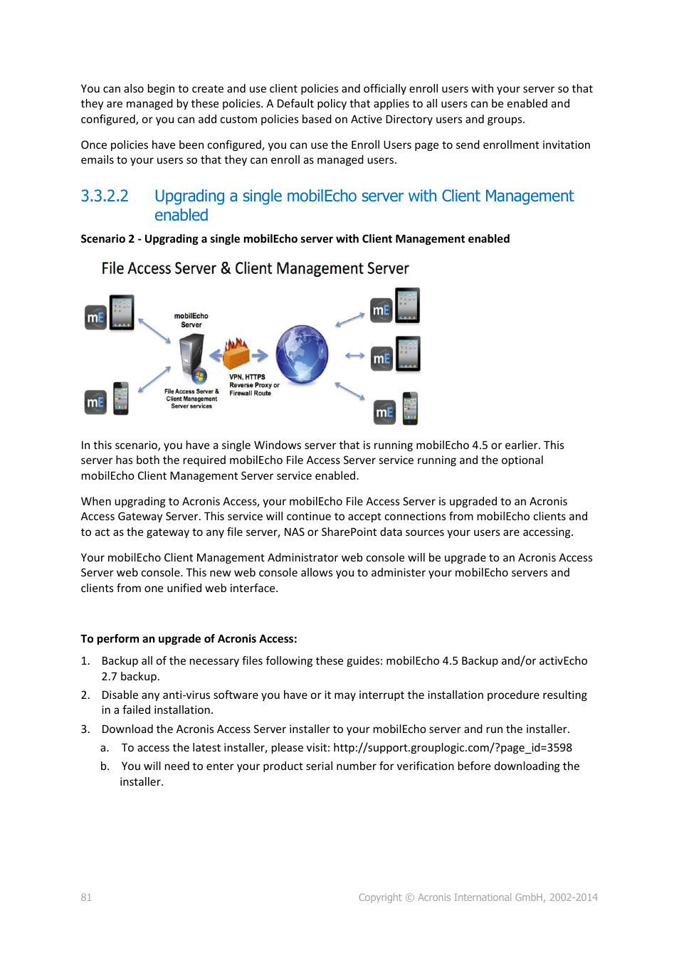 Acronis Access Advanced - Installation Guide User Manual | Page 81 / 180