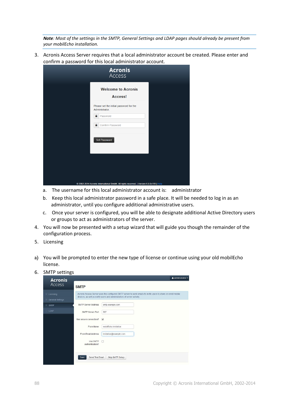 Acronis Access Advanced - Installation Guide User Manual | Page 88 / 180