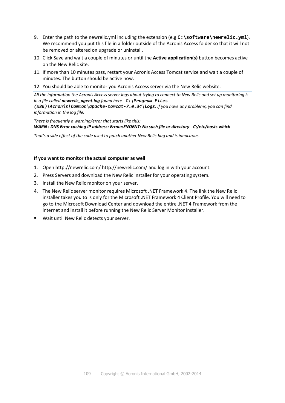 Acronis Access - Installation Guide User Manual | Page 109 / 177