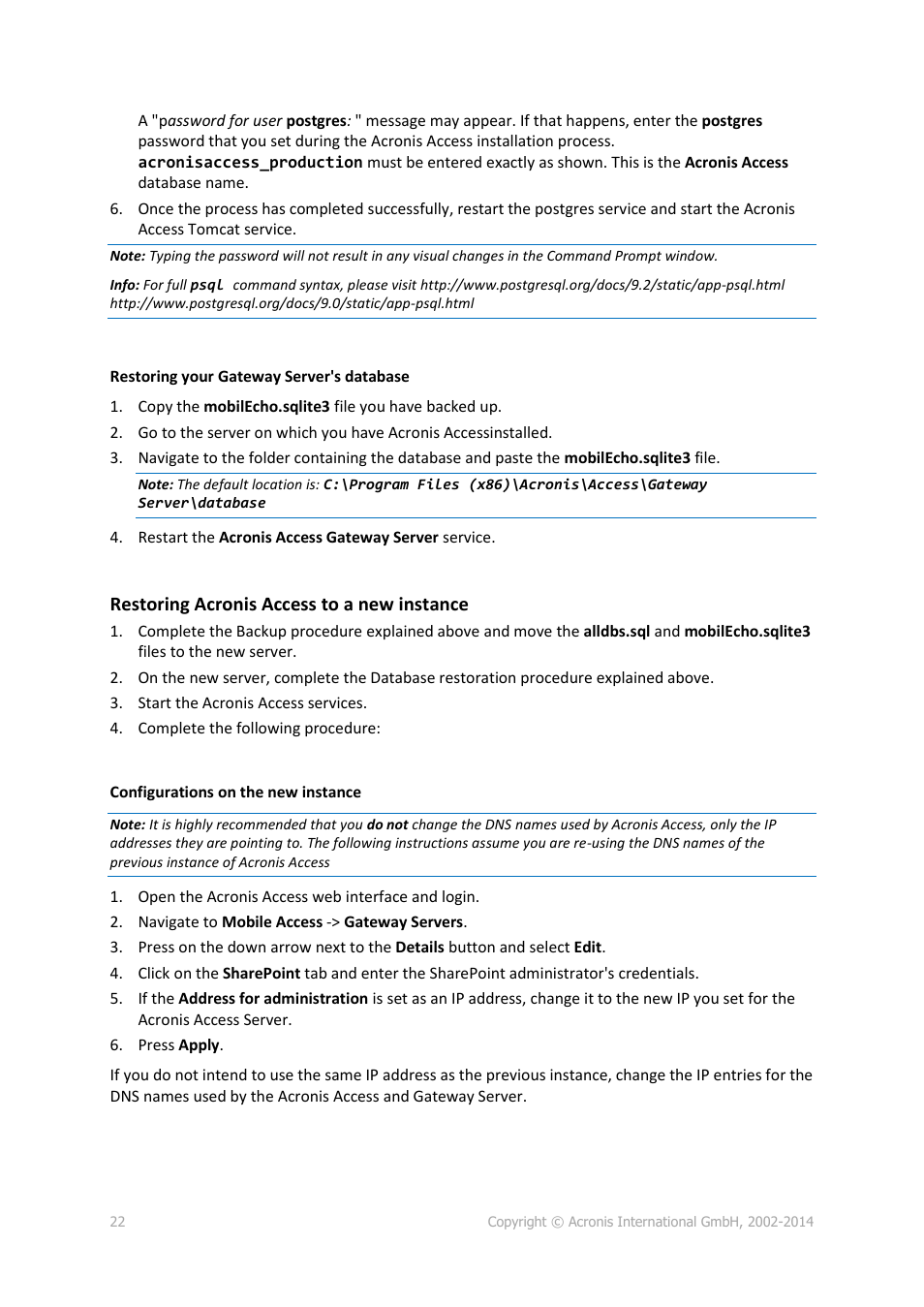 Acronis Access - Installation Guide User Manual | Page 22 / 177
