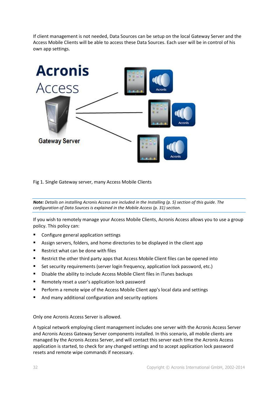 Acronis Access - Installation Guide User Manual | Page 32 / 177