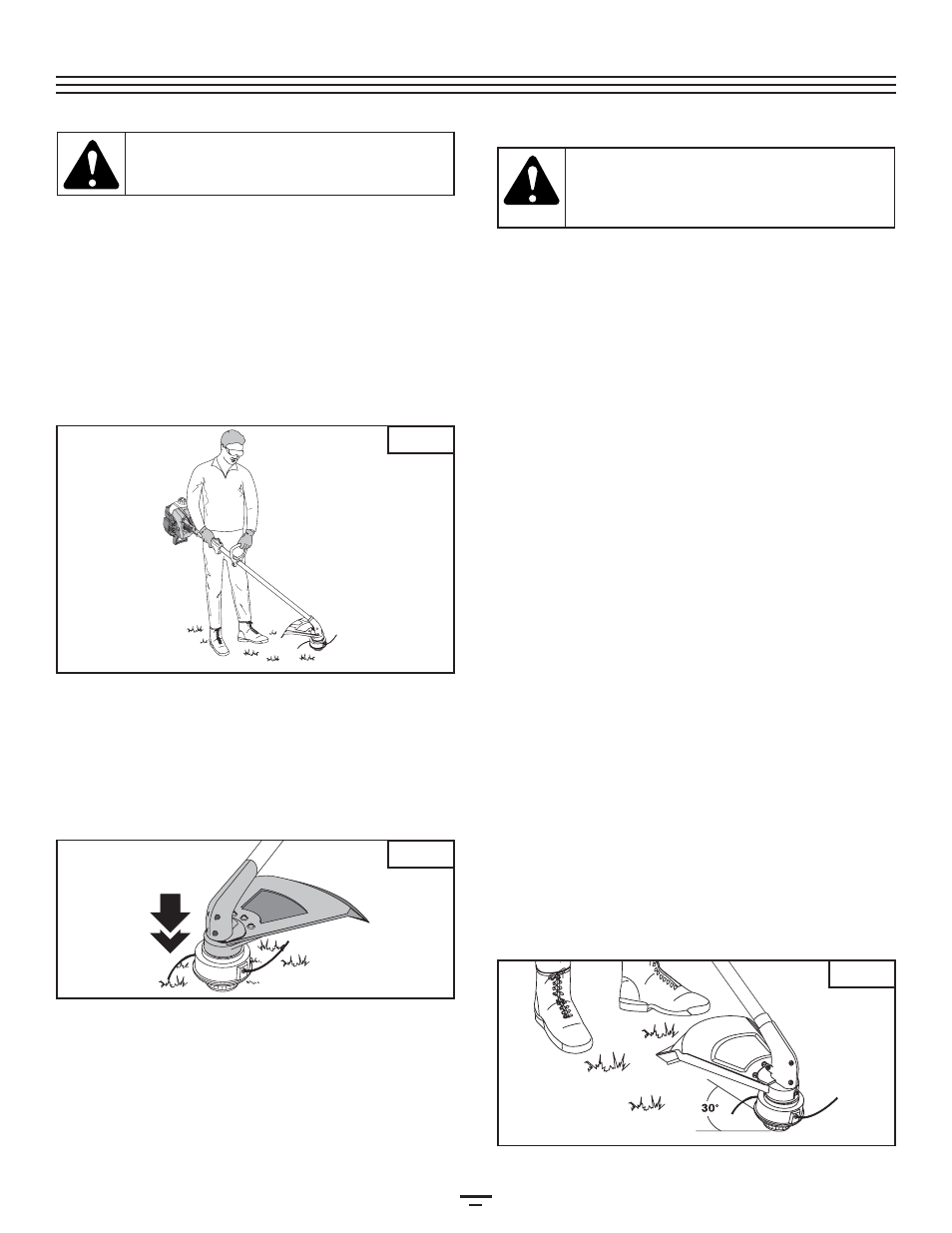 Operating instructions | Bolens BL150 User Manual | Page 10 / 64