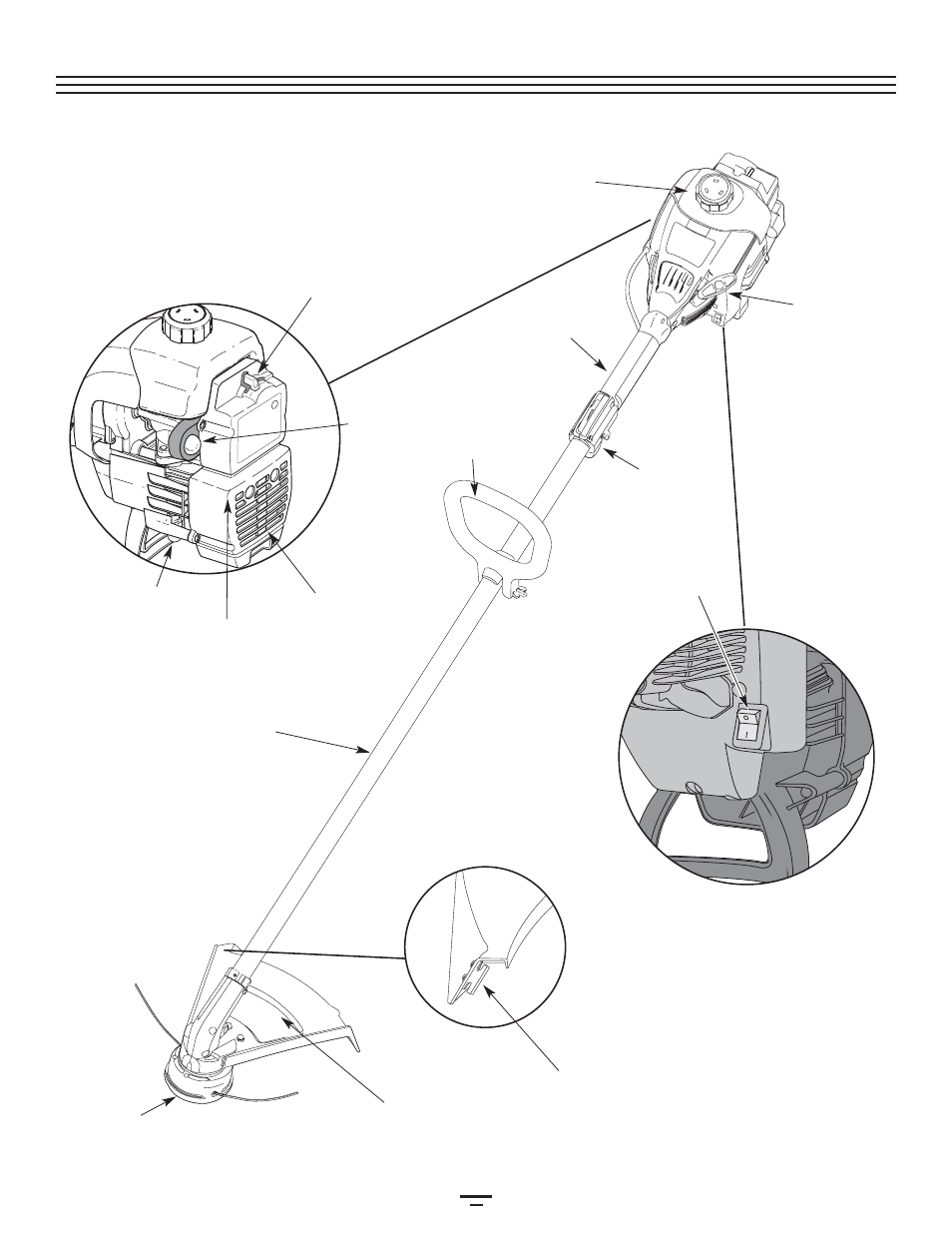 Normas para una operacion segura | Bolens BL150 User Manual | Page 46 / 64