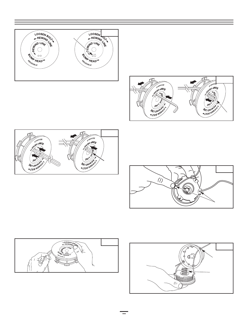 Instrucciones de mantenimiento y reparacion | Bolens BL150 User Manual | Page 52 / 64