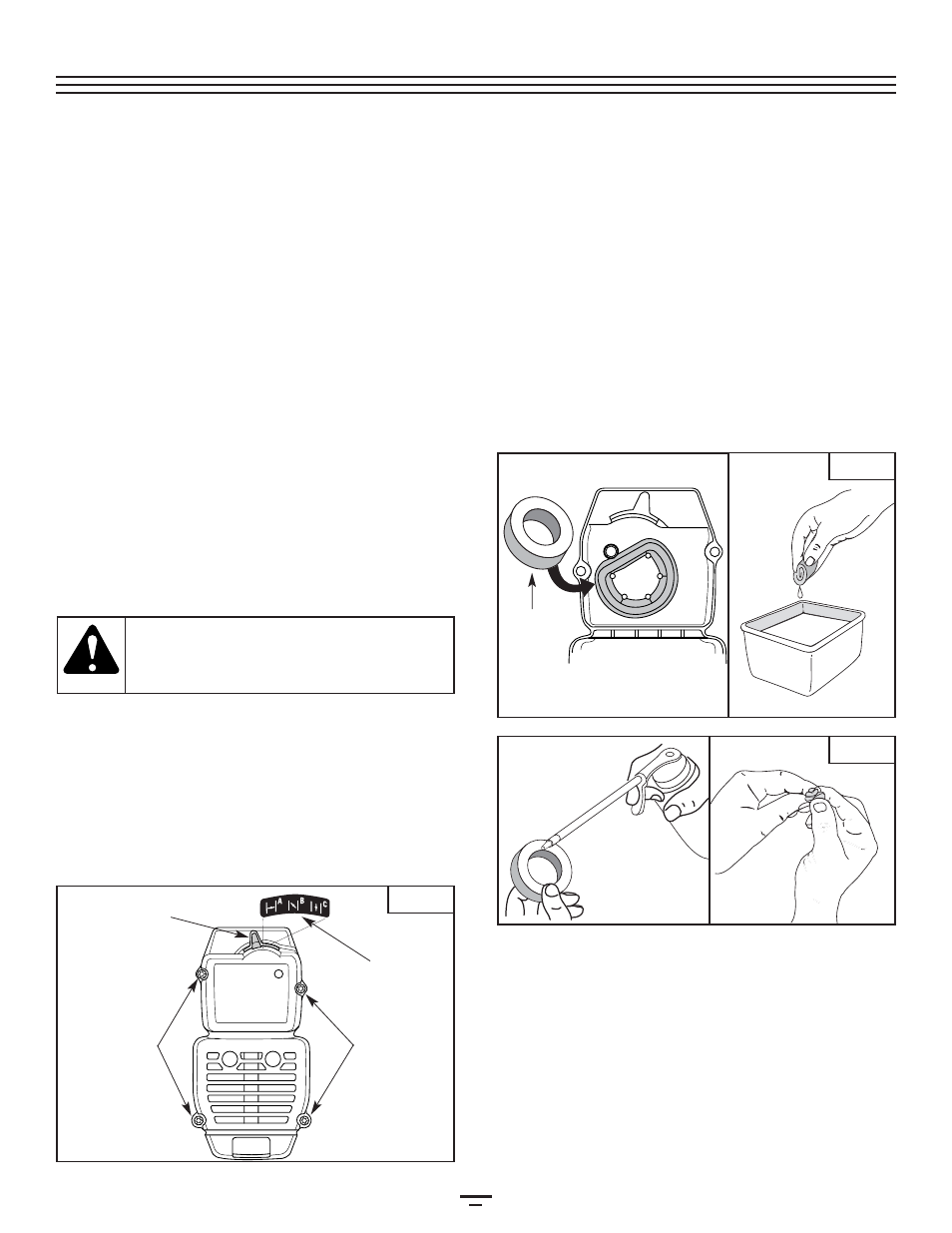 Instrucciones de mantenimiento y reparacion | Bolens BL150 User Manual | Page 53 / 64