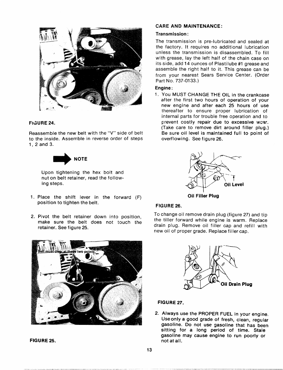 Bolens 247.29773 User Manual | Page 13 / 28