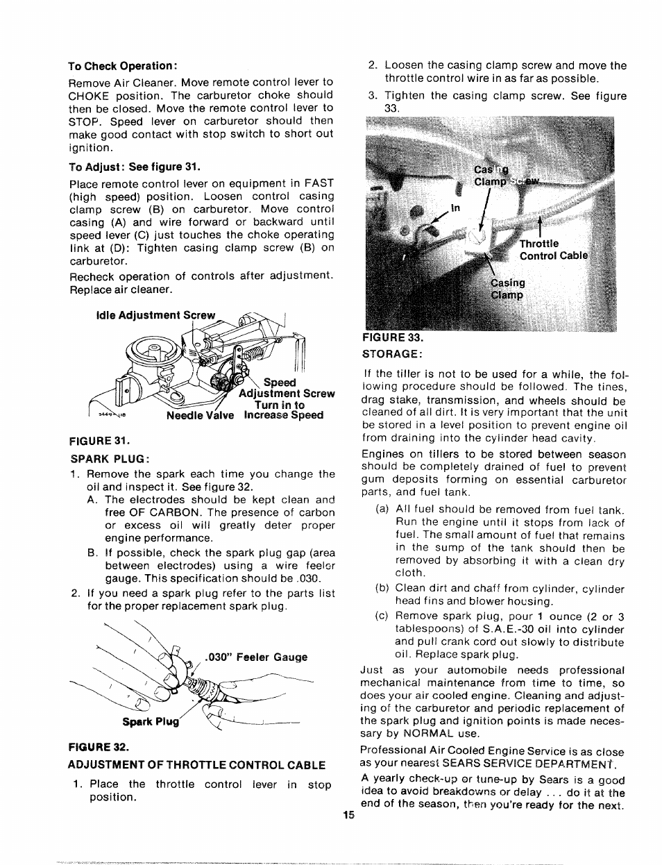 Bolens 247.29773 User Manual | Page 15 / 28