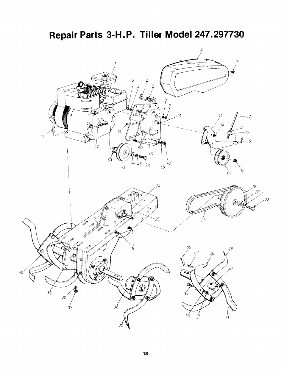 Bolens 247.29773 User Manual | Page 18 / 28