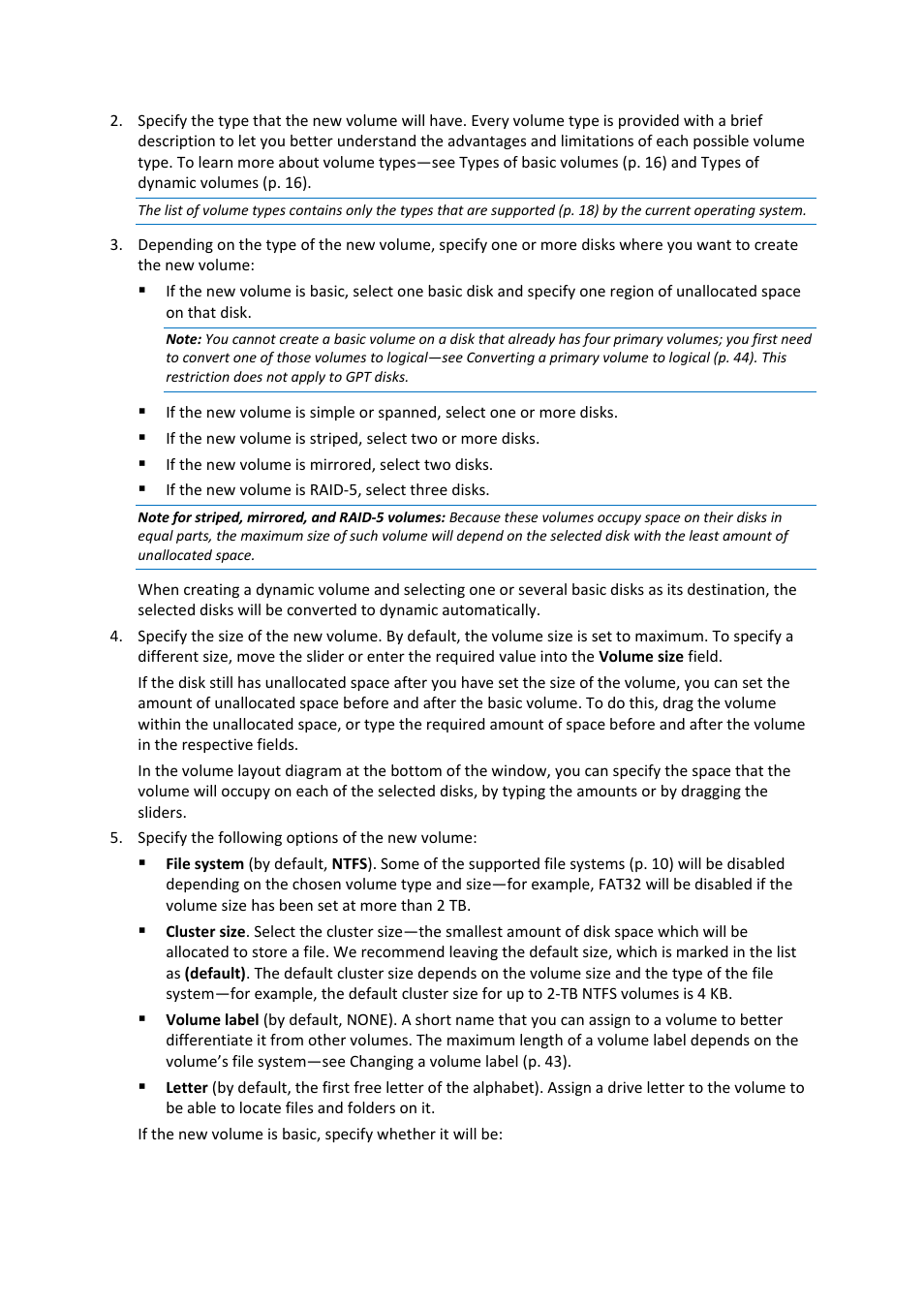 Acronis Disk Director 11 Advanced Workstation - User Guide User Manual | Page 36 / 93