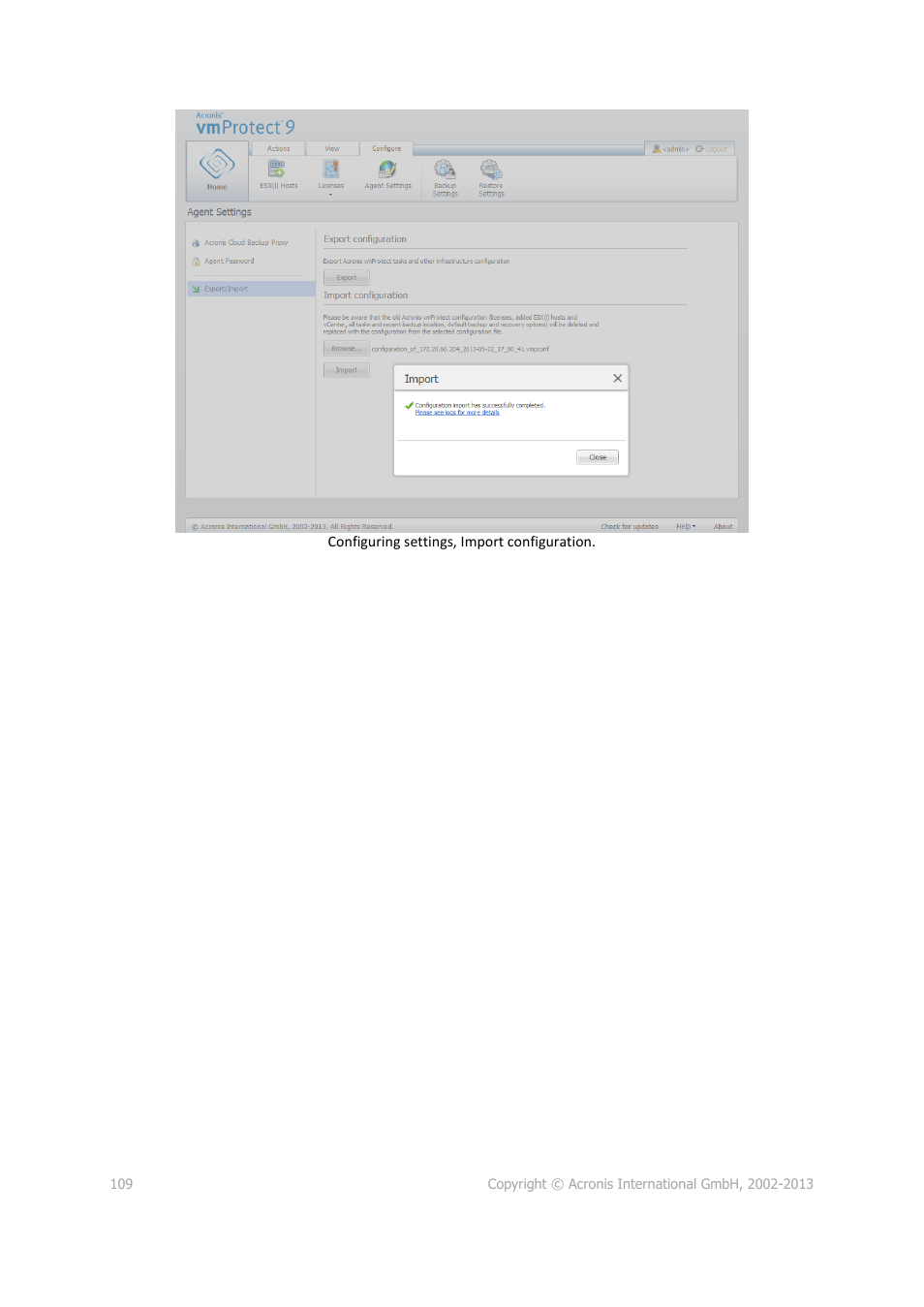 Acronis Backup for VMware 9 - User Guide User Manual | Page 109 / 123