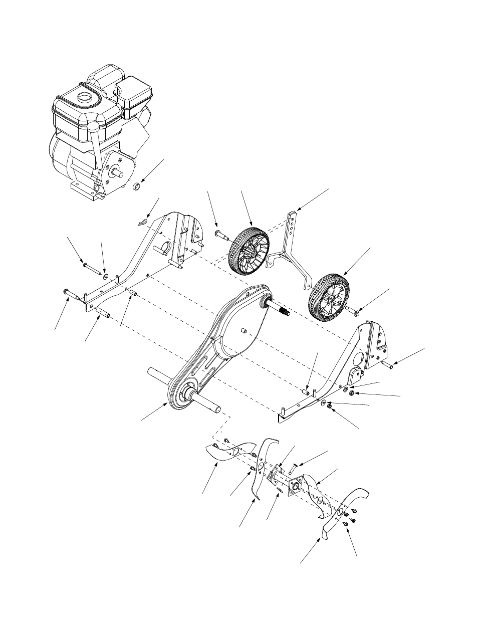 Model series 300 | MTD Front Tine Tiller 300 User Manual | Page 16 / 20