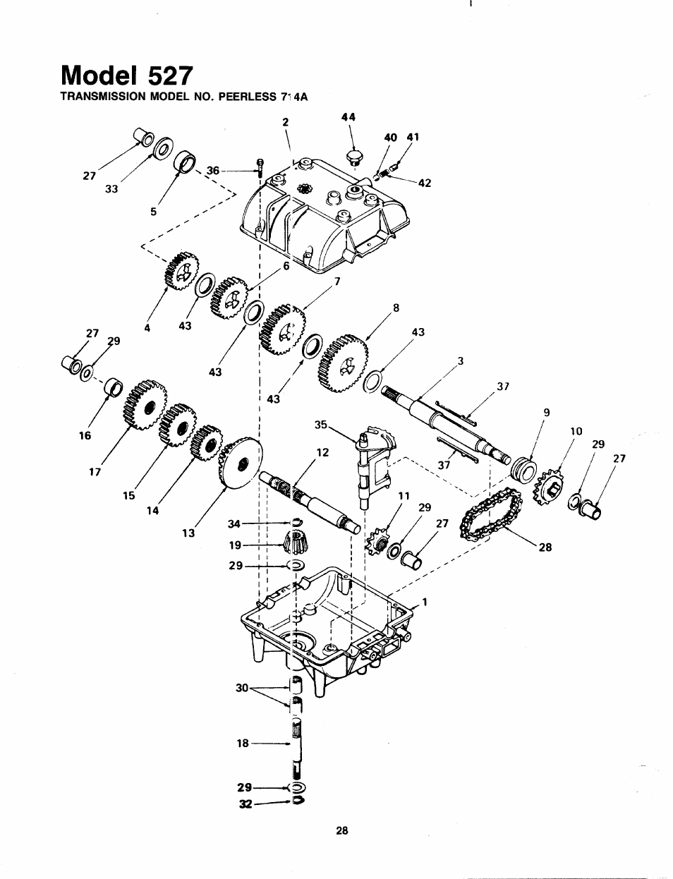 Model 527 | Bolens 130-527-000 User Manual | Page 28 / 32