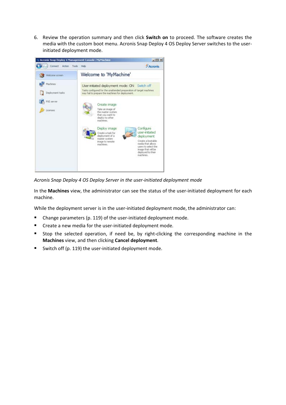 Acronis Snap Deploy 4 - User Guide User Manual | Page 118 / 145