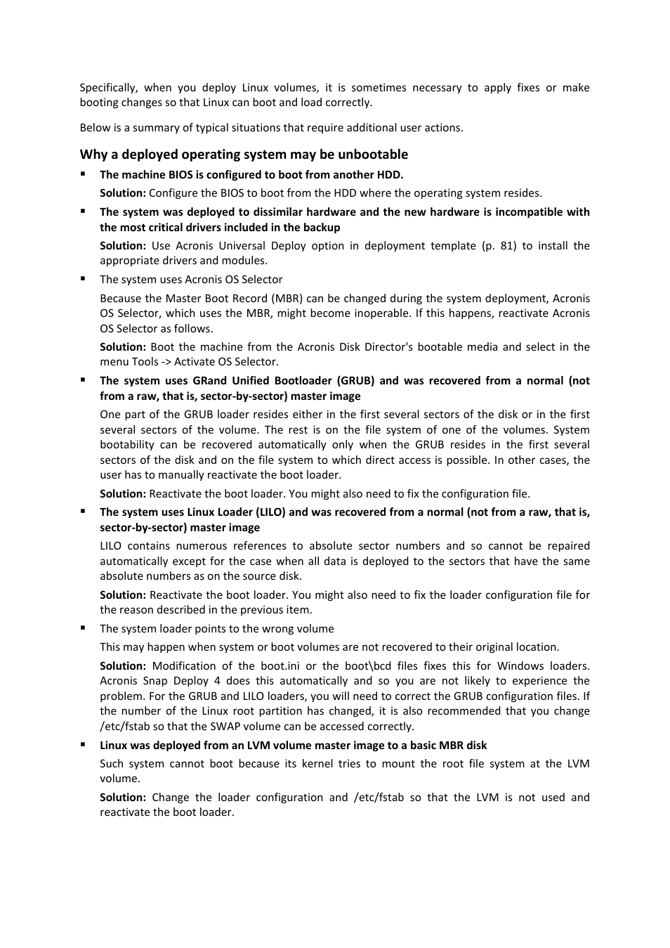 Acronis Snap Deploy 4 - User Guide User Manual | Page 124 / 145