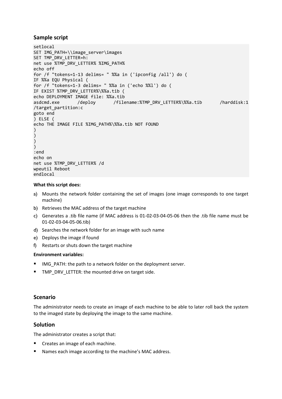 2 creating images assigned to target machines, Creating images assigned to target machines | Acronis Snap Deploy 4 - User Guide User Manual | Page 143 / 145