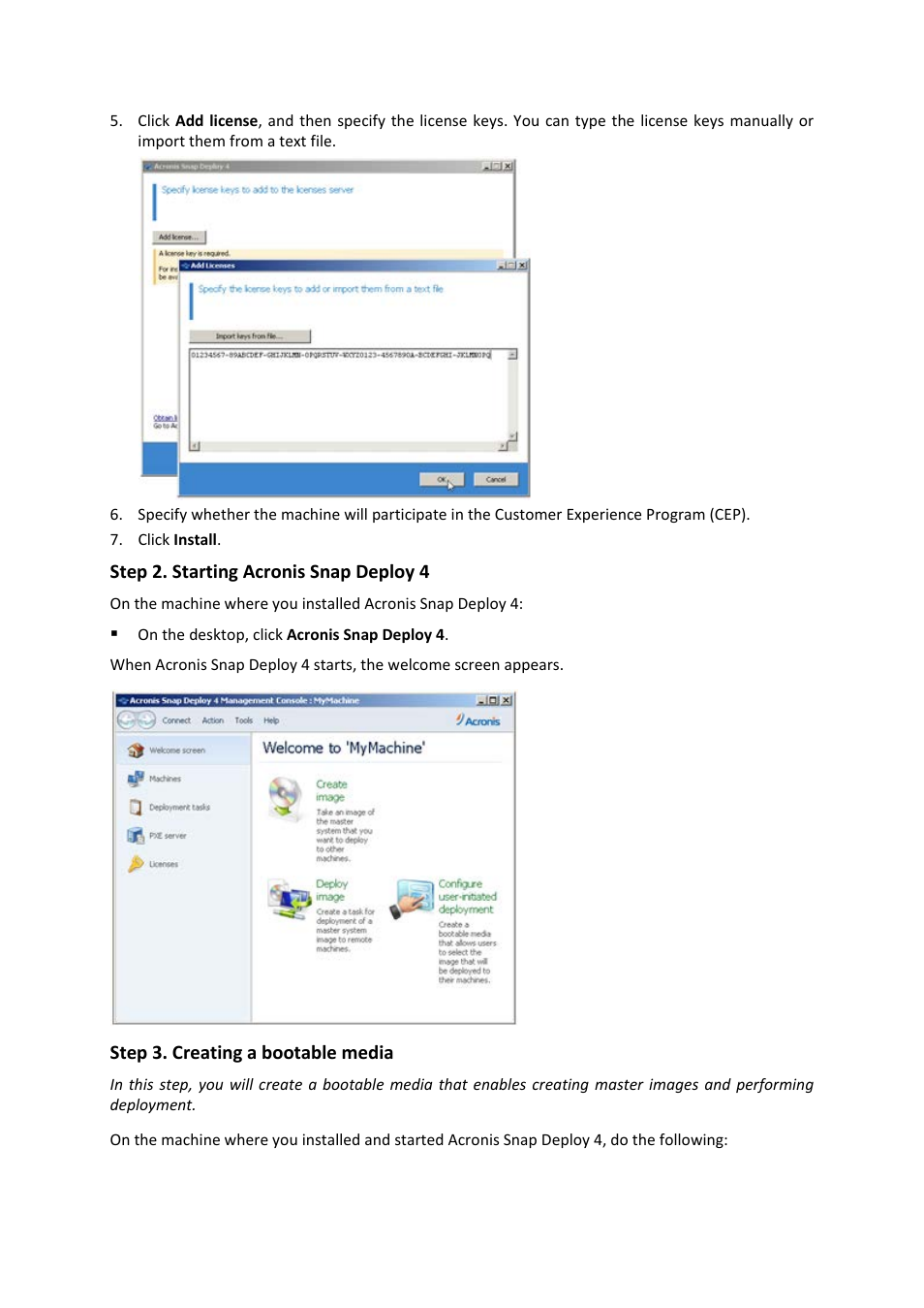 Acronis Snap Deploy 4 - User Guide User Manual | Page 30 / 145