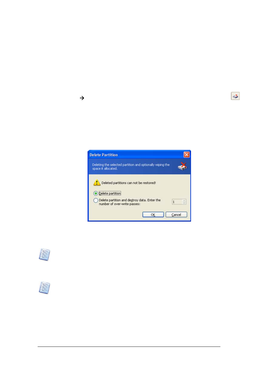 10 deleting a partition | Acronis Disk Director Server 10.0 - User Guide User Manual | Page 51 / 97