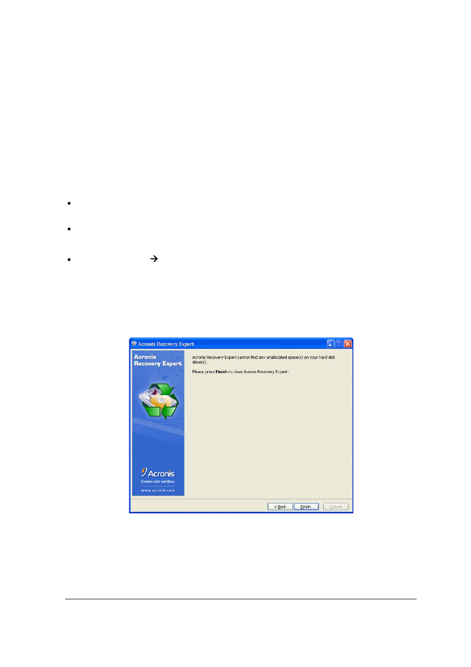Chapter 7. working with acronis recovery expert, Chapter 7, Working with acronis recovery expert | Acronis Disk Director Server 10.0 - User Guide User Manual | Page 68 / 97