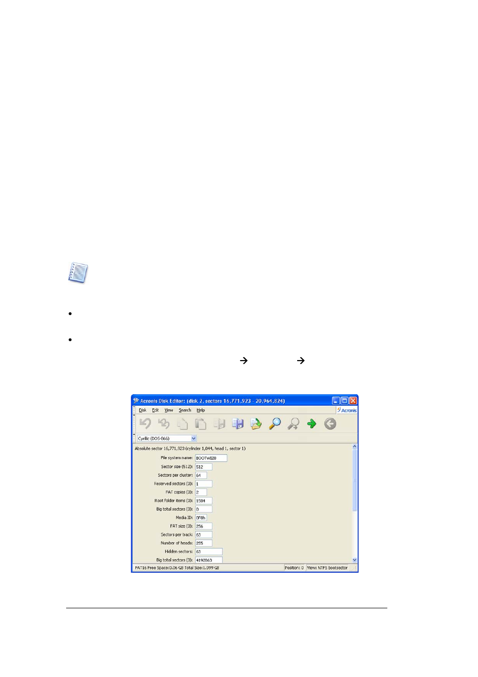 Chapter 8. working with acronis disk editor, 1 general information, Chapter 8 | Working with acronis disk editor, Eneral information | Acronis Disk Director Server 10.0 - User Guide User Manual | Page 75 / 97